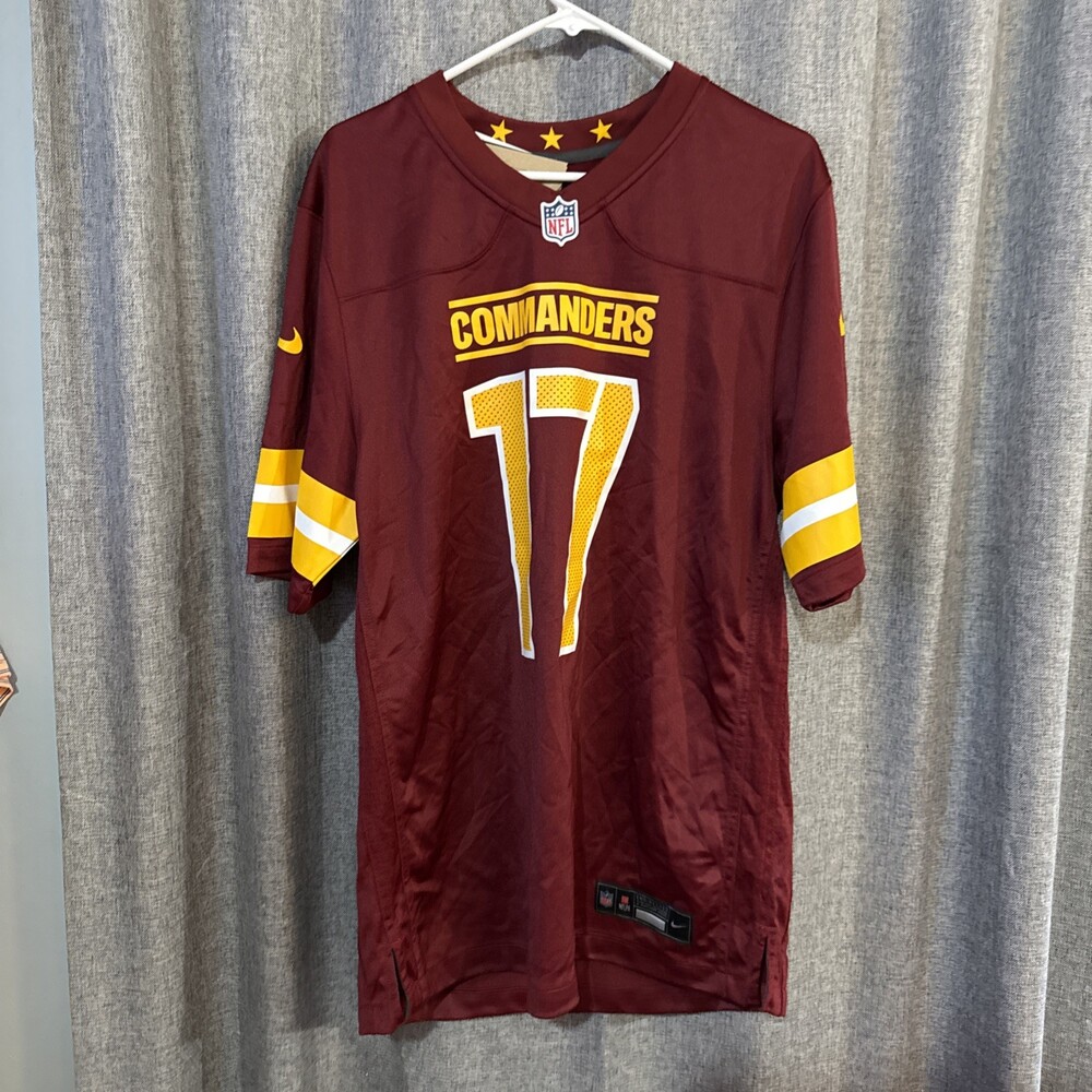 Men's Washington Commanders Terry McLaurin #17 Nike Burgundy Game Jersey Large